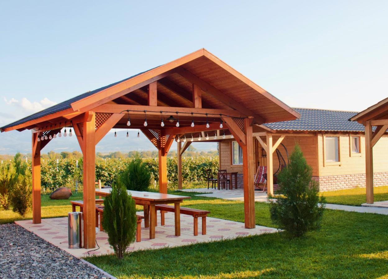 Finca Idoize Camping Hotel Akhmeta Luaran gambar