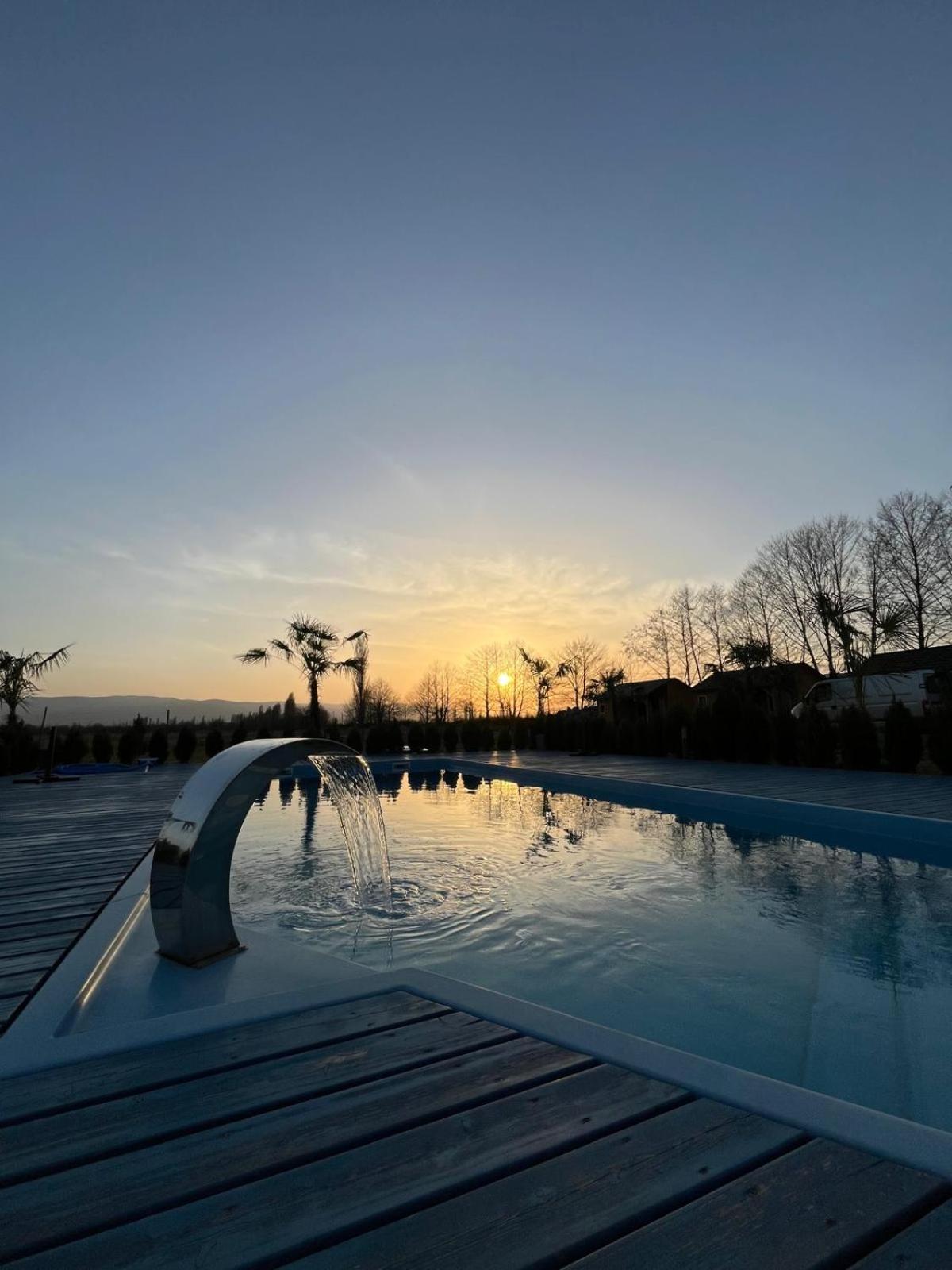 Finca Idoize Camping Hotel Akhmeta Luaran gambar