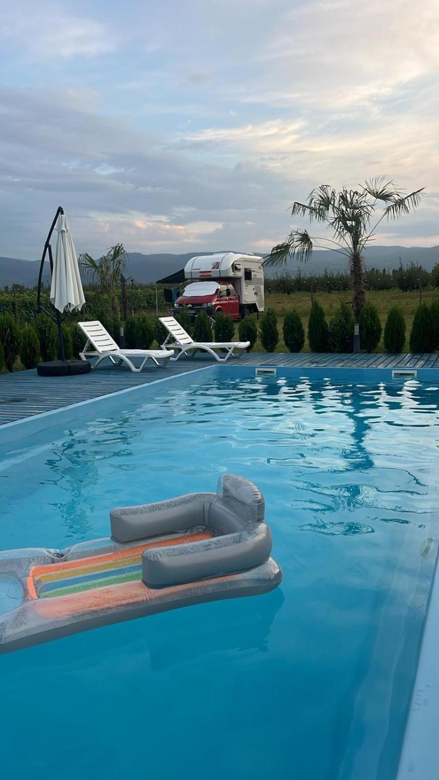 Finca Idoize Camping Hotel Akhmeta Luaran gambar